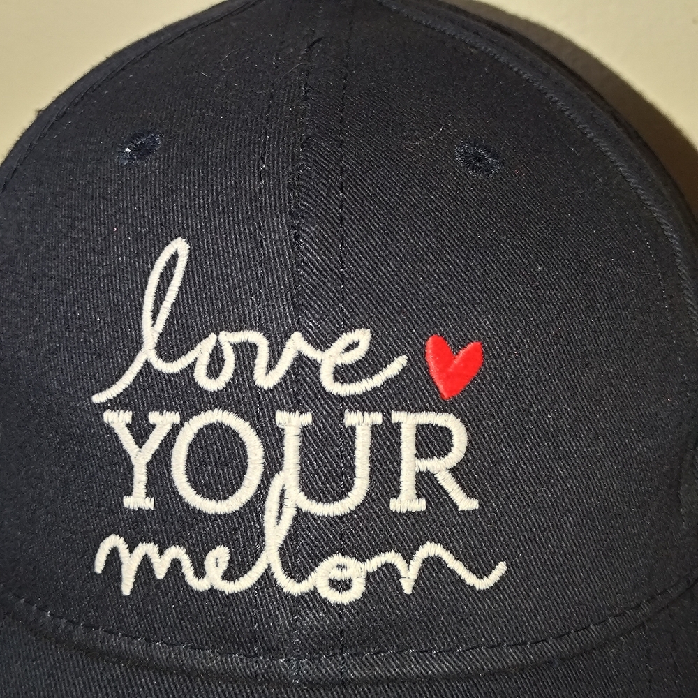 Love Your Melon Embroidered Baseball Strapback Hat View 3
